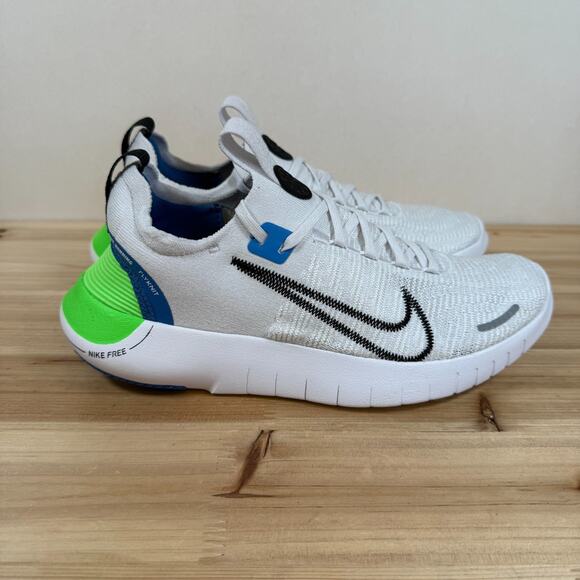 Nike Free RN Flyknit Next Nature White Men 8 Womens 9.5 Running Shoes FB1276-104 - Picture 1 of 11
